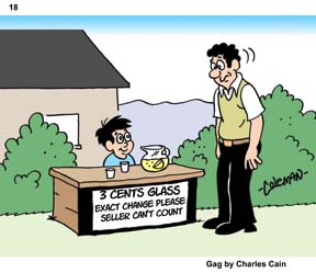 funny cartoon. Funny Signs -A good formula is