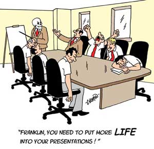 business cartoons