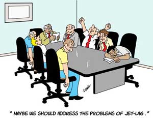 business cartoon