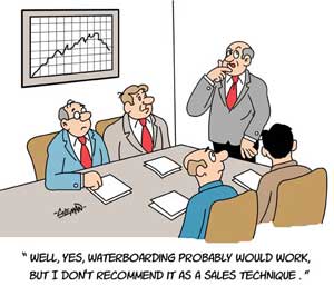 business cartoon
