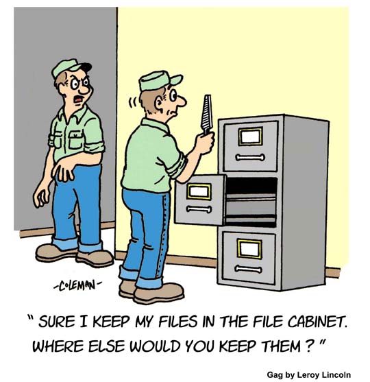 cartoons by Ron Coleman