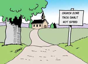 church cartoons